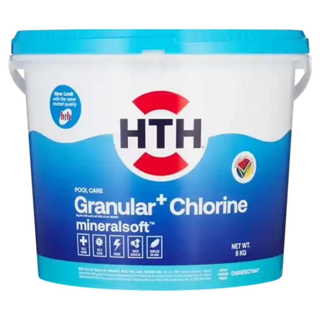 HTH Mineralsoft Granular+ Chlorine 8kg
