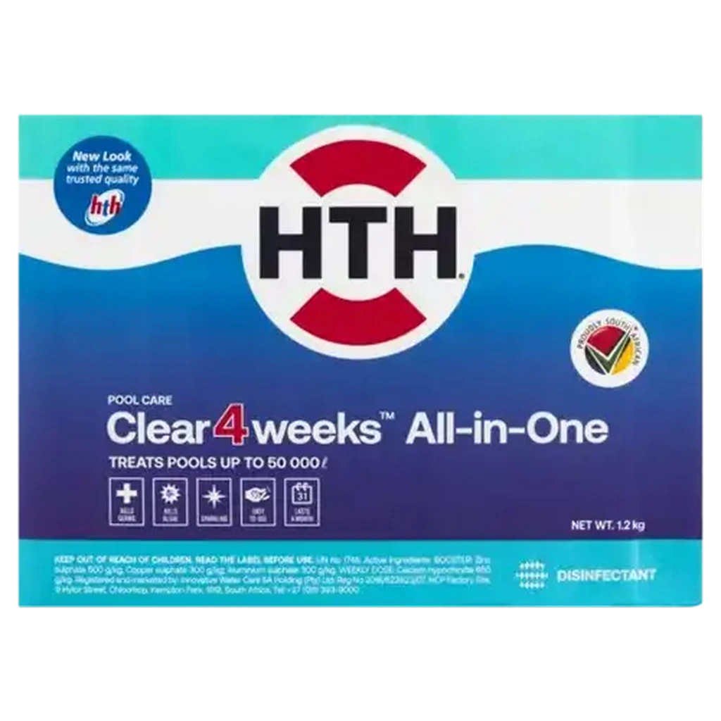 HTH Clear-4-Weeks All-in-One Pool Cleaner 1.2kg