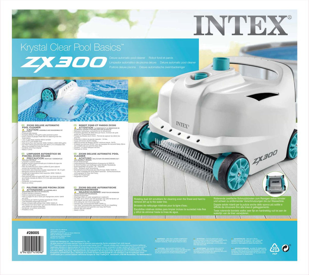 Intex Zx300 Deluxe Automatic Pool Cleaner