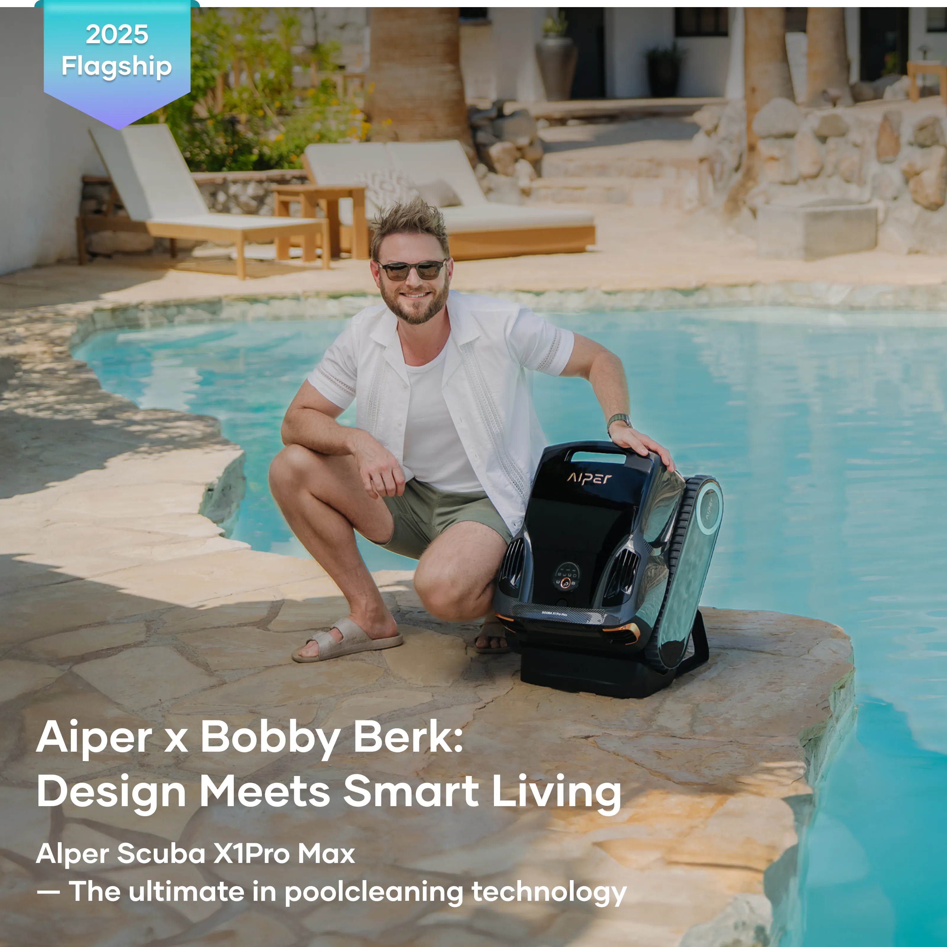 Aiper Scuba X1 Pro Max Cordless Robotic Pool Cleaner