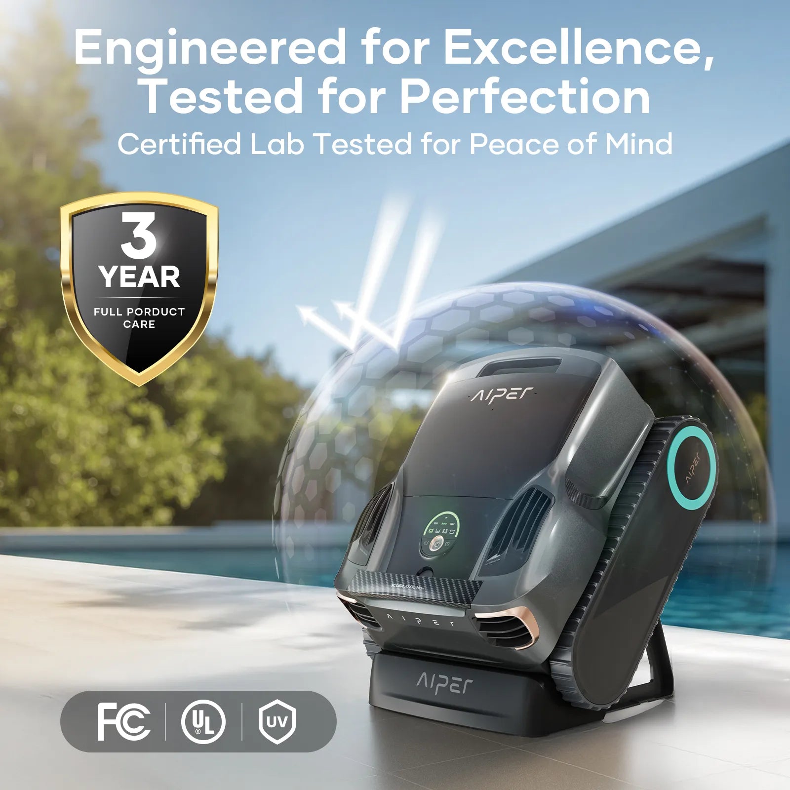 Aiper Scuba X1 Pro Max Cordless Robotic Pool Cleaner